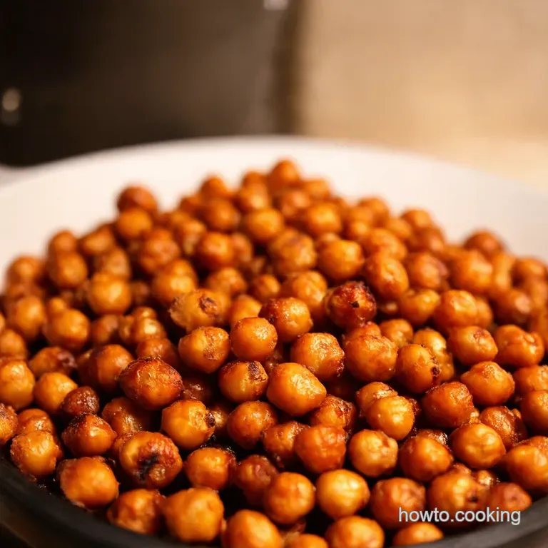 Ovenroasted Crispy Chickpeas the Ultimate Snack presentation