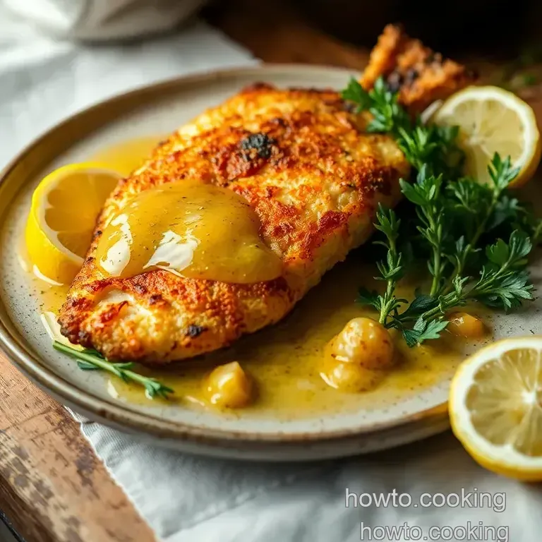 Pan-Fried Fish with Zesty Lemon Butter presentation