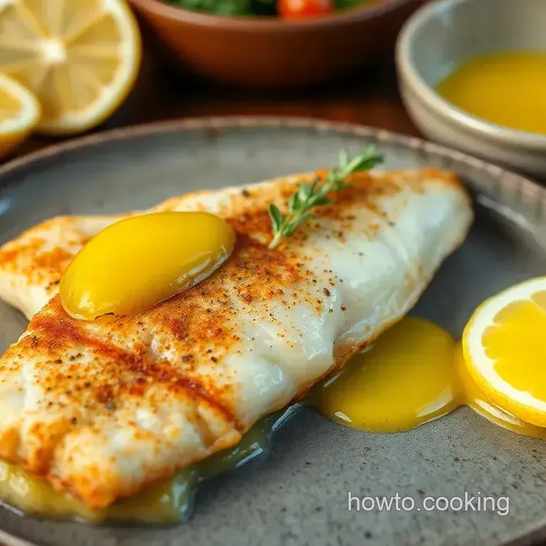 Pan-Fried Fish with Zesty Lemon Butter