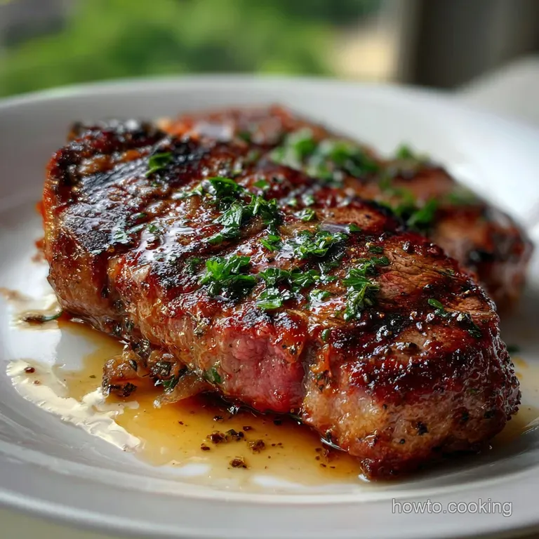 Mastering the Pan Seared Ribeye presentation