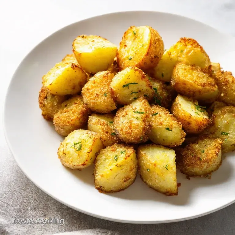Parmesan Herb Crusted Potatoes Crispy Perfection