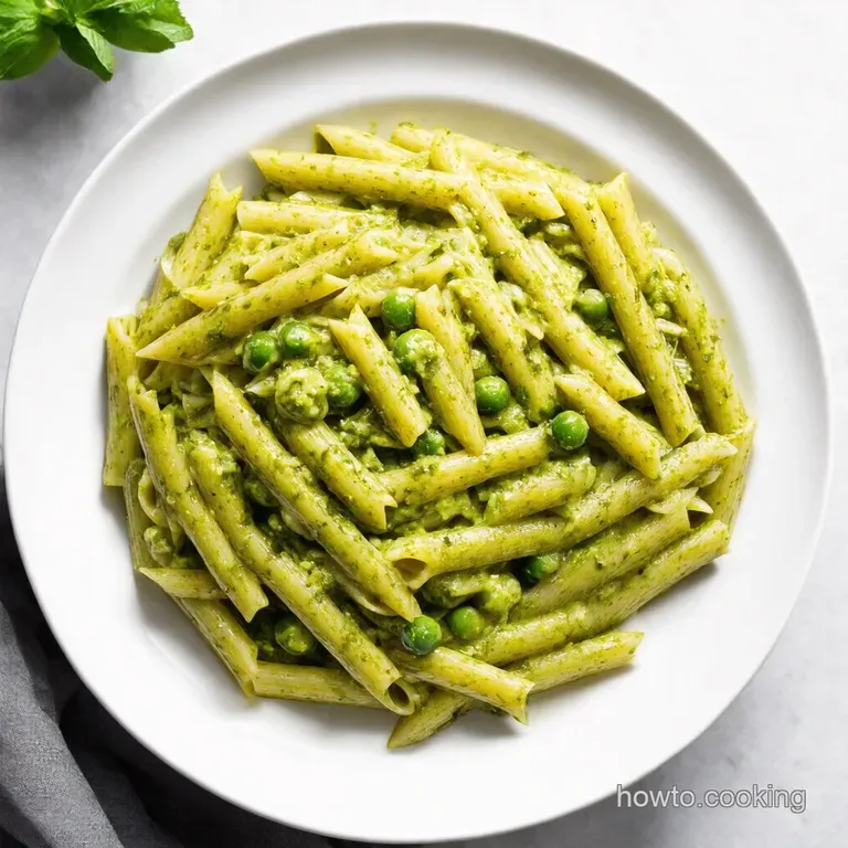 Pea Pesto Pasta A Springtime Symphony