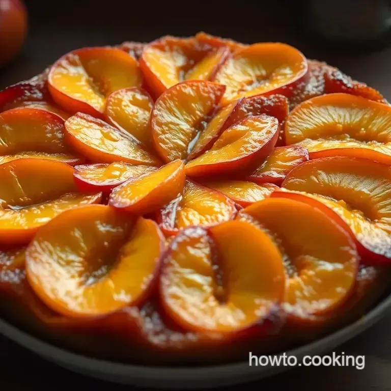 Peach Upside-Down Cake: A Seasonal Delight