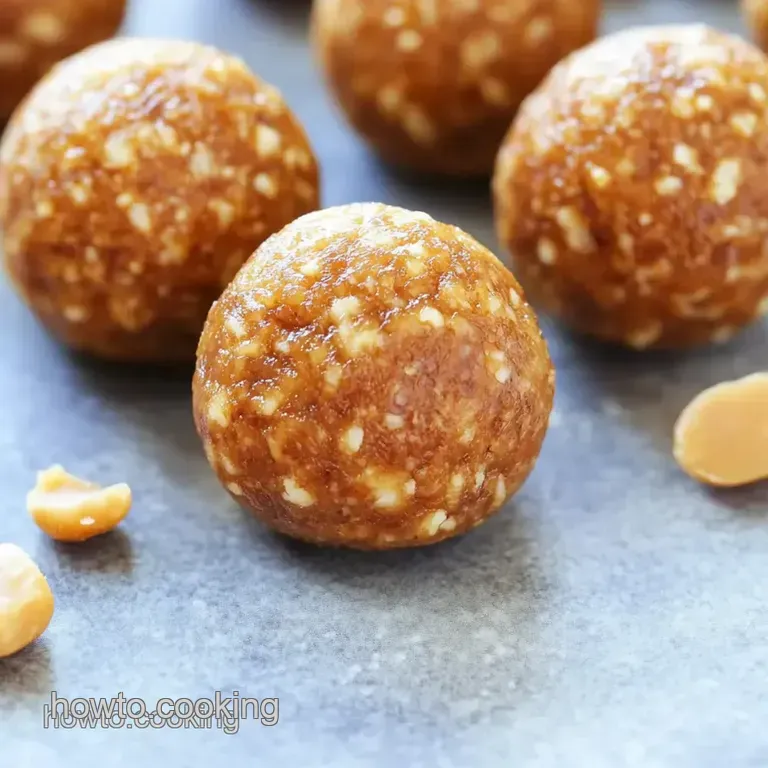 Peanut Butter Bliss Balls: No-Bake Bites of Deliciousness presentation