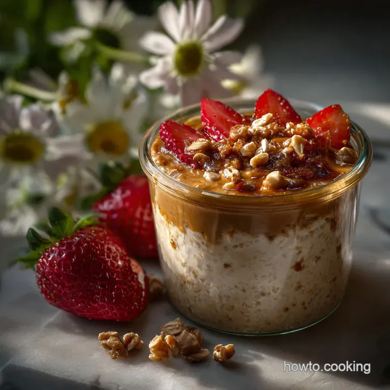 Peanut Butter Overnight Oats Recipe
