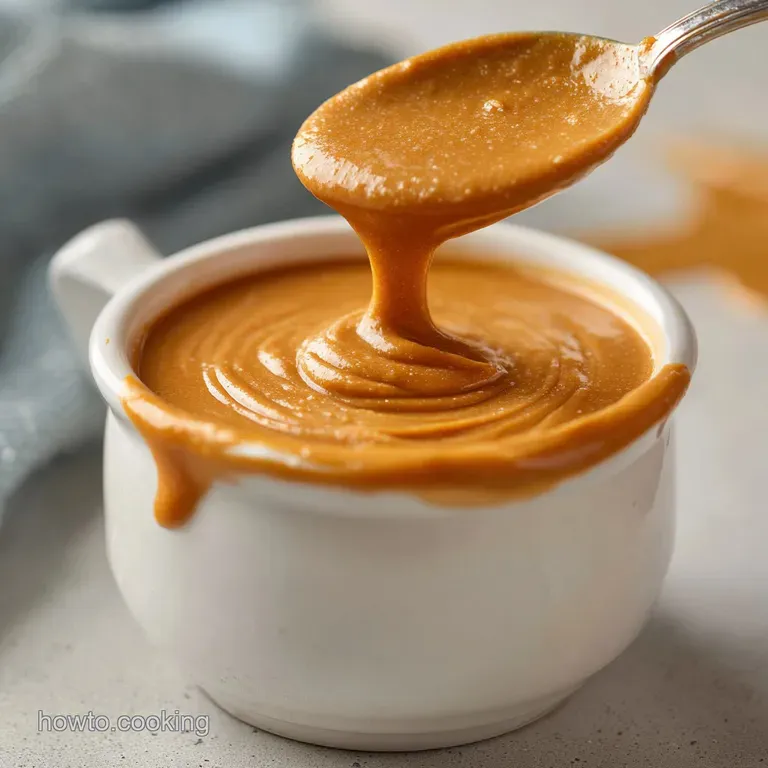 Peanut Butter Satay Sauce: Silky and Nutty
