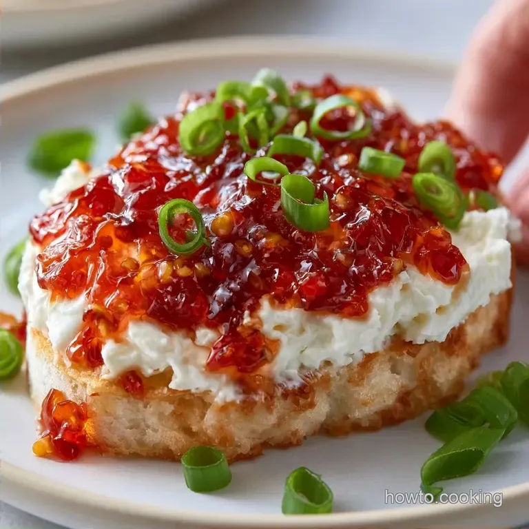Baked Pepper Jelly Cream Cheese Dip