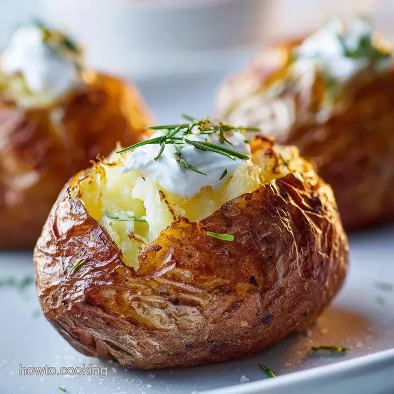 Baked Potato: the Crispy King Oven Masterclass presentation