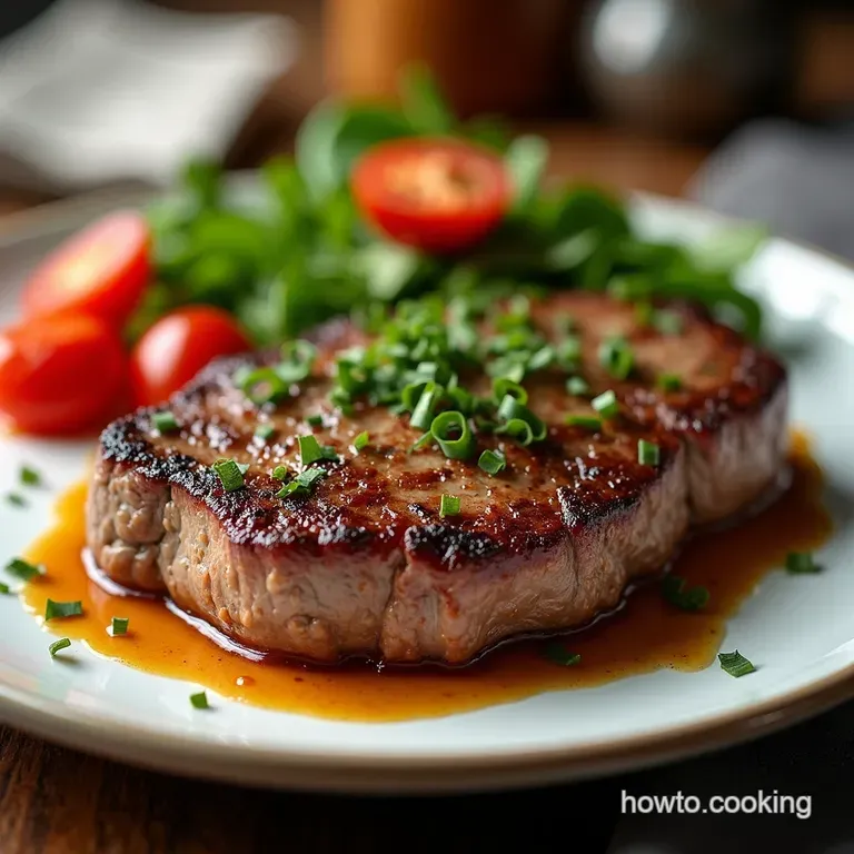 Perfect PanSeared Steak with GarlicHerb Butter
