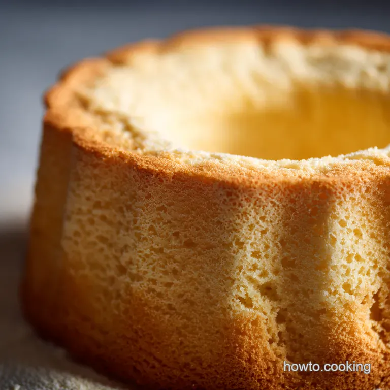 Perfectly Light & Fluffy Vanilla Cake (Using Cake Flour) presentation