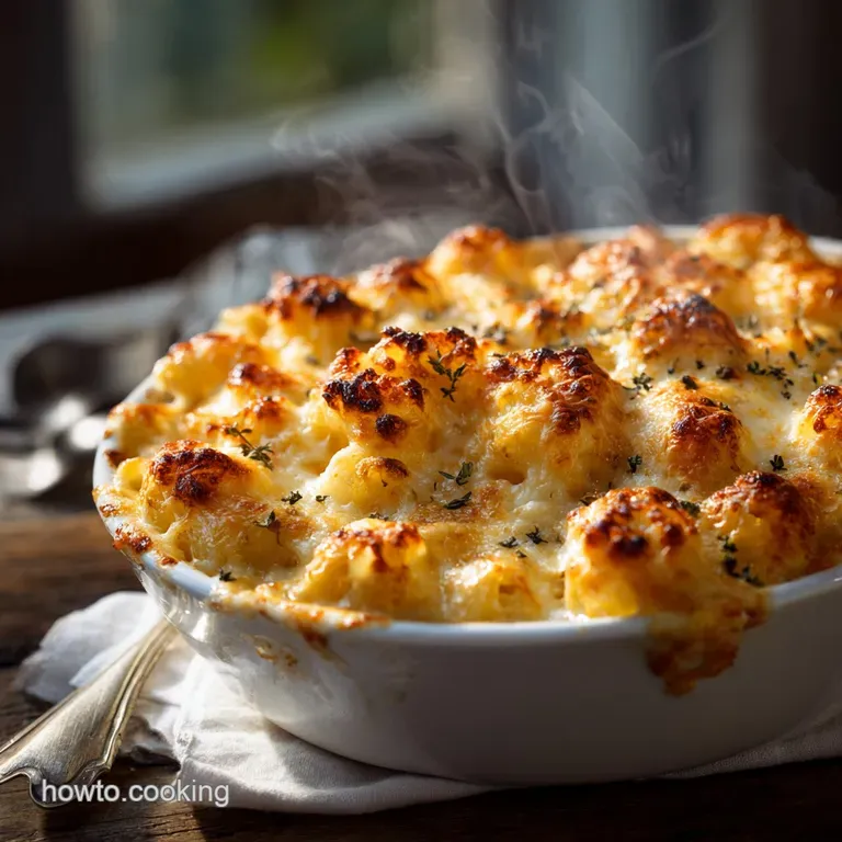 Baked Mac and Cheese: the Proper Cheddar Gruy&egrave;re Comfort Staple presentation