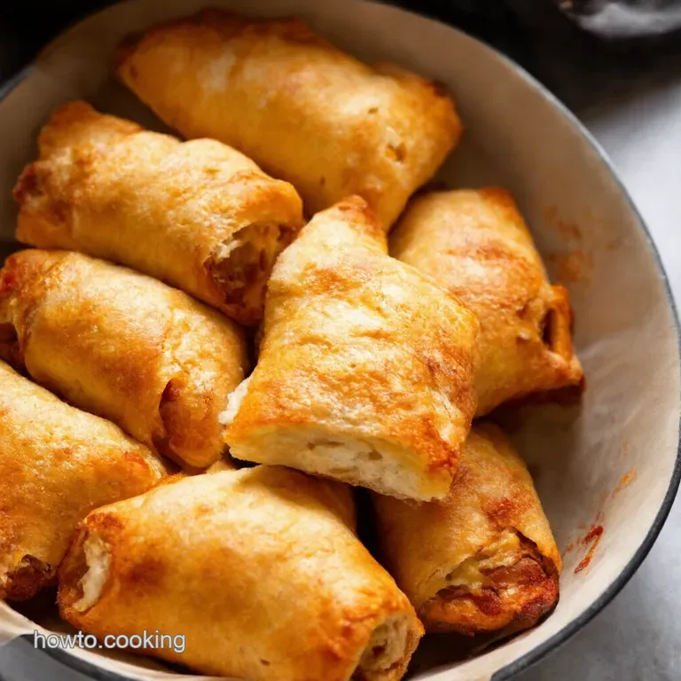 Proper Good Homemade Pizza Rolls