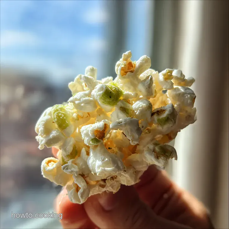 Proper Pucker Homemade Tangy Dill Pickle Popcorn presentation