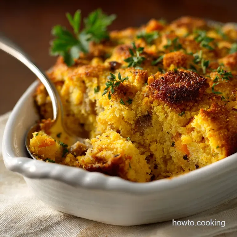 Southern Thanksgiving Menu: The Fluffiest Cornbread Dressing Recipe
