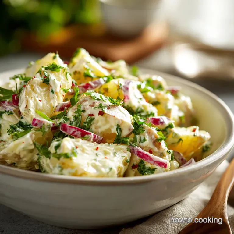 Whole30 Potato Salad the Proper Creamy and Compliant Side Dish presentation
