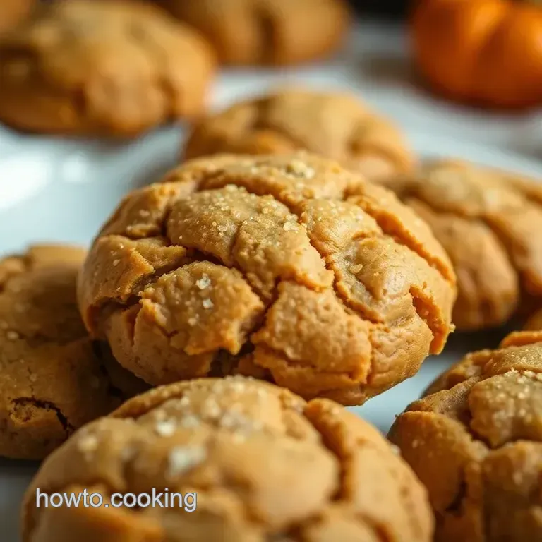 Pumpkin Coffee Cake Cookies
