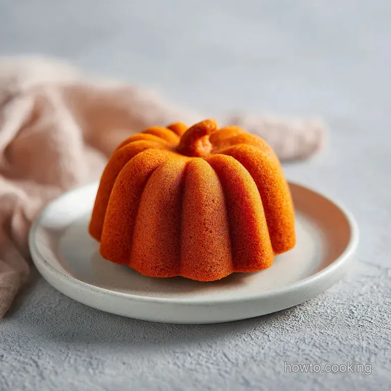 Pumpkin Shaped Cake: Wholesome Centerpiece