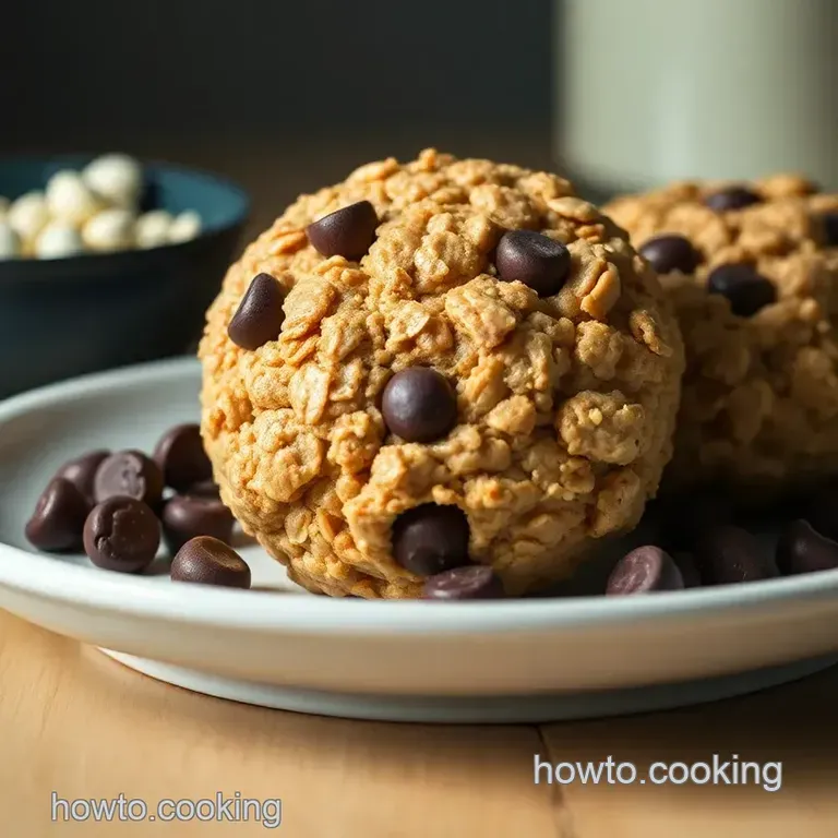 Quick and Easy No-Cook Oatmeal Cookies presentation