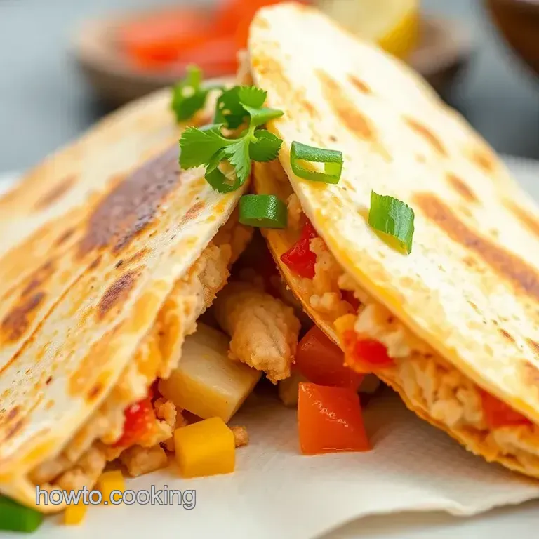 Cheesy Chicken Quesadillas for Preadolescents