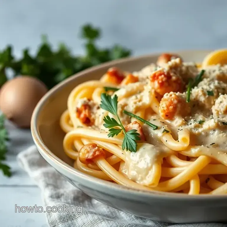 Quick Chicken Pasta with Creamy Comfort
