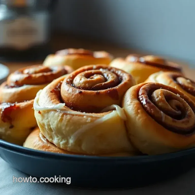 Quick & Easy No Yeast Cinnamon Rolls