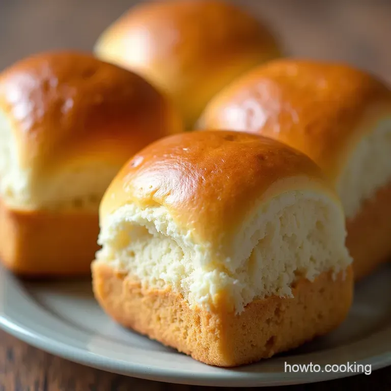 Mums Magic NoYeast Fluffy Dinner Rolls Quick Buttery