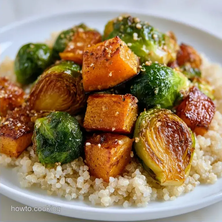 Quinoa Fall Harvest Salad with Butternut Squash