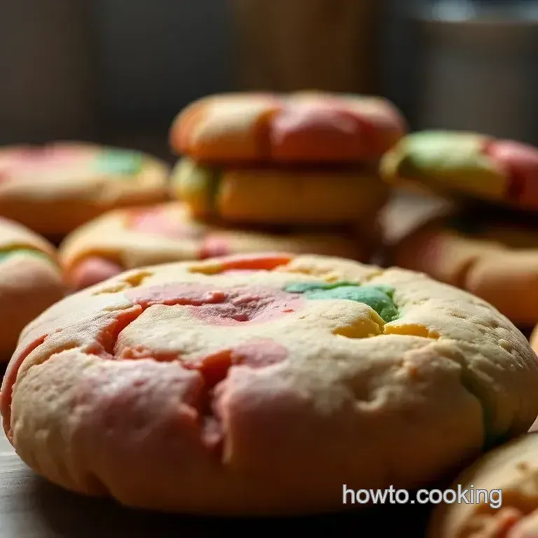 Rainbow Delight Cookies