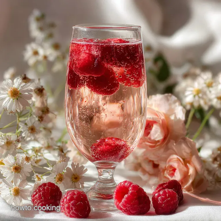 Elegant Valentine's drink: Rosy cocktail with a sugared rim, showcasing fresh citrus peel garnish against a blurred backgr...