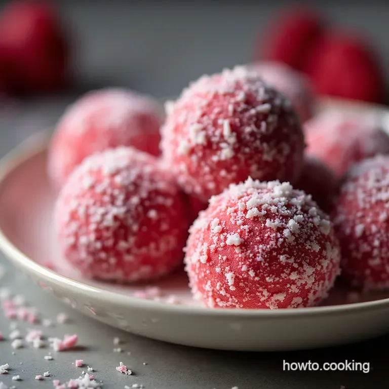 Velvet Raspberry White Chocolate Truffles Recipe Effortless