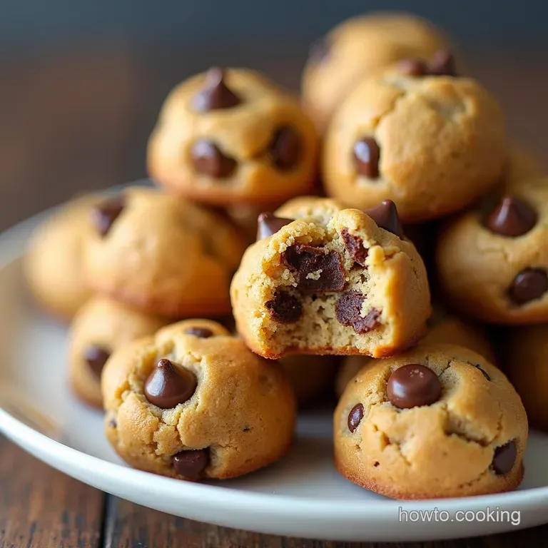 Reeses Peanut Butter Chocolate Chip Cookie Bites