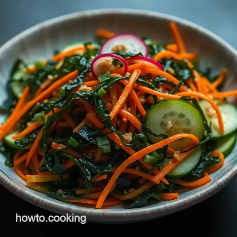 Refreshing Seaweed Salad with Sesame Dressing