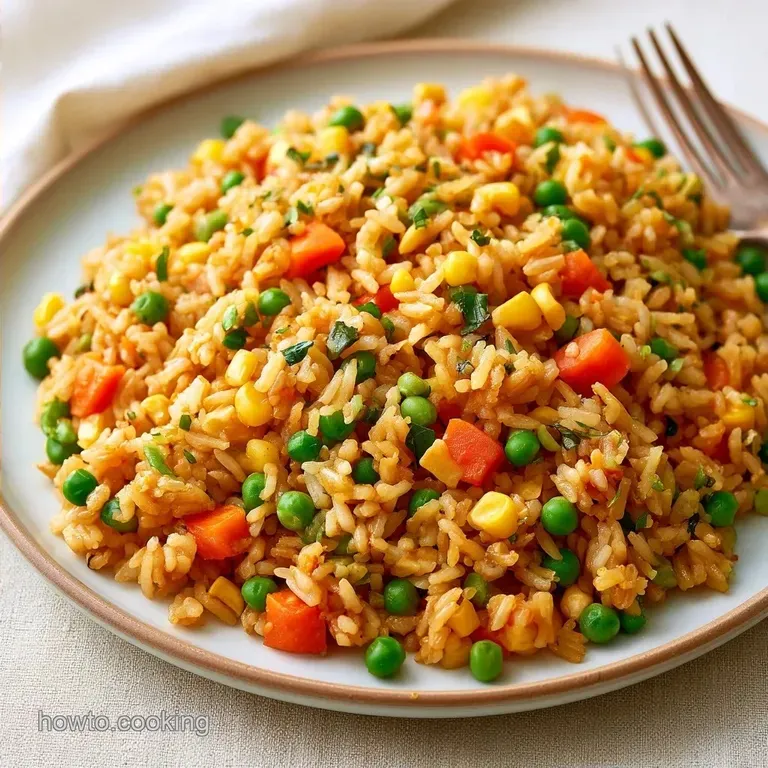 One-Pot Rice Cooker Vegetable Rice