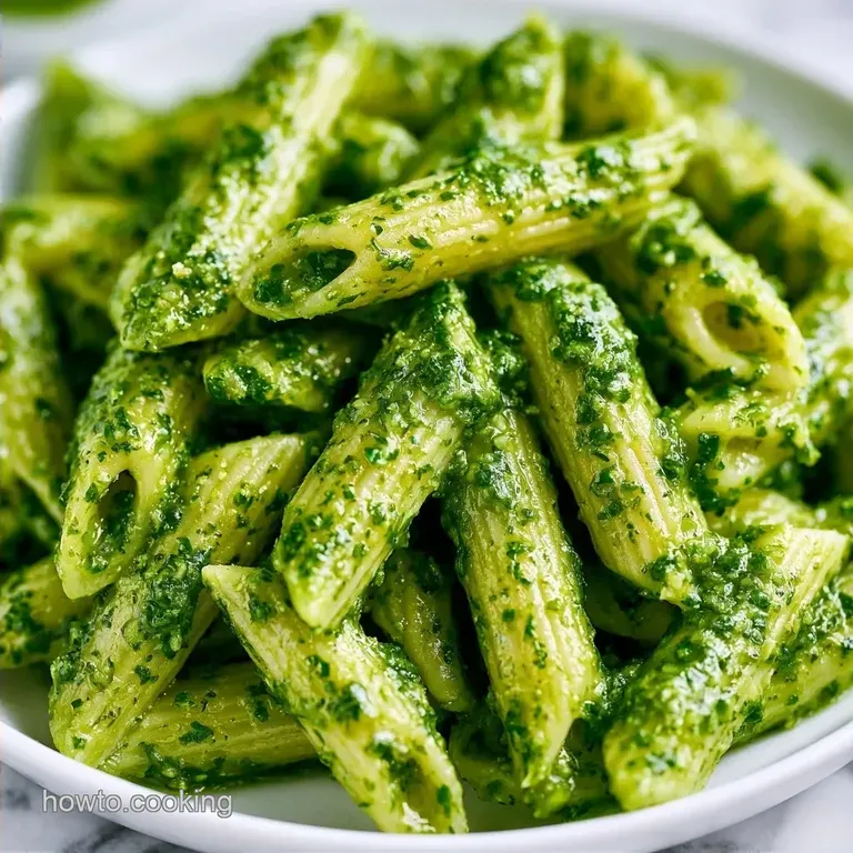 Rich Creamy Pesto Pasta in 20 Minutes