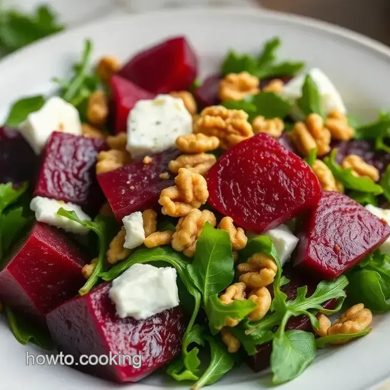 Roasted Beets with Goat Cheese Delight