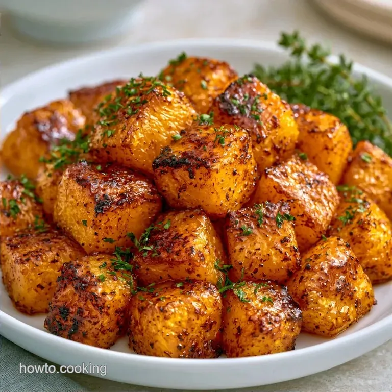 Maple Glazed Roasted Butternut Squash
