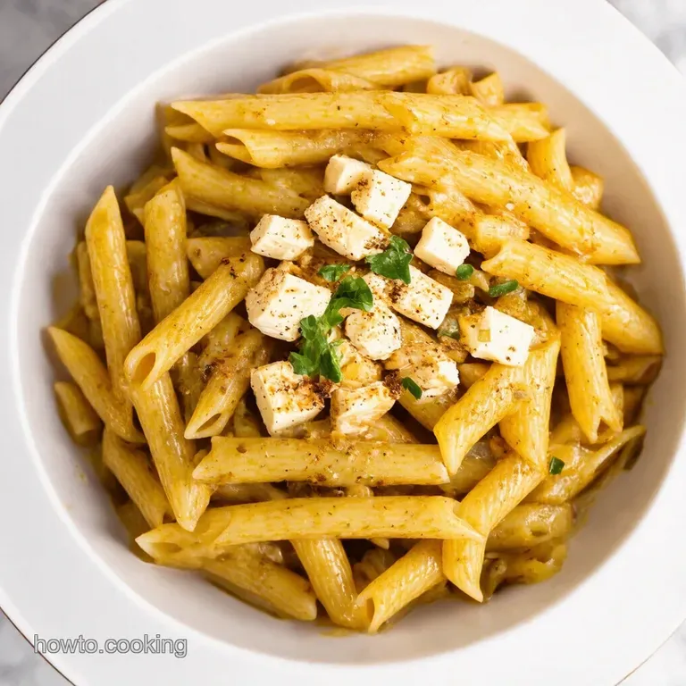 Roasted Cherry Tomato Basil Baked Feta Pasta