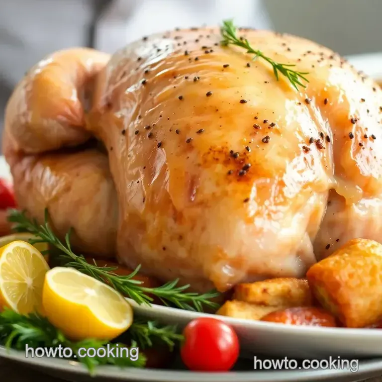 The Ultimate Juicy Roast Turkey for Thanksgiving presentation