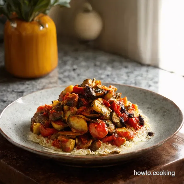 Rustic Ratatouille a Proven&ccedil;al Classic Made Easy presentation