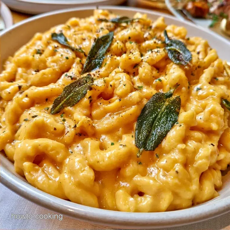 Lightened-Up Sage Butter Spaetzle