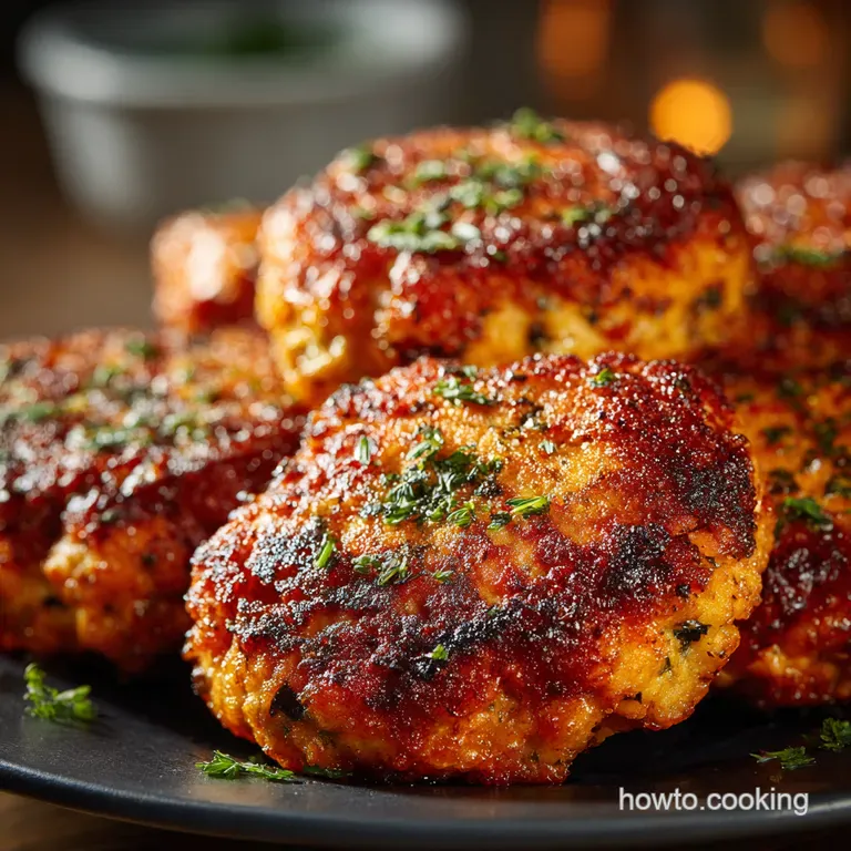 Salmon Patty Perfection Crispy Flavorful presentation