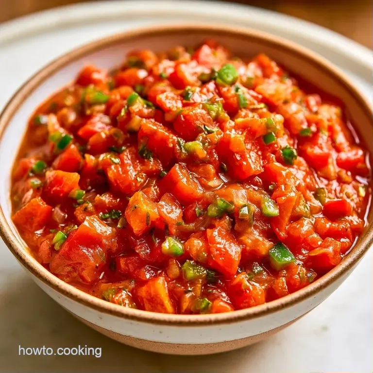 A white ceramic bowl of chunky red dip surrounded by golden corn tortilla chips and fresh lime wedges on a tray.