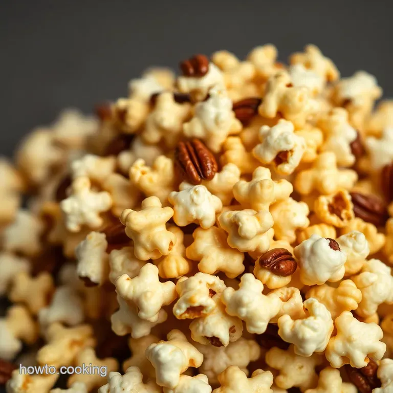 Salted Caramel Pecan Popcorn a Cracking Good Treat presentation
