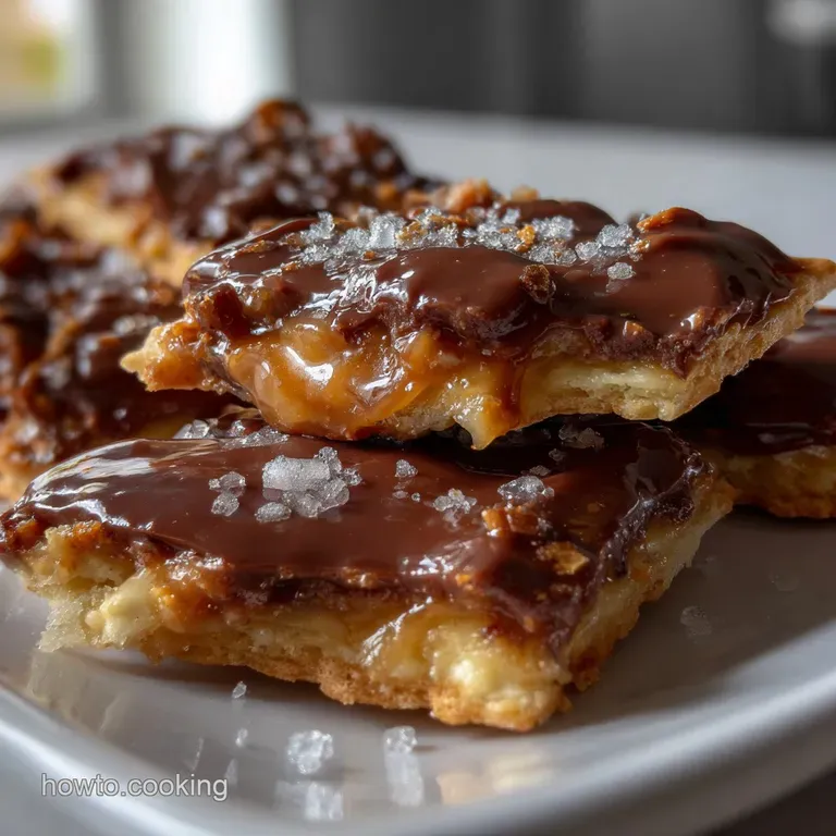 Cracker Candy Recipe: Easy Saltine Toffee Christmas Crack
