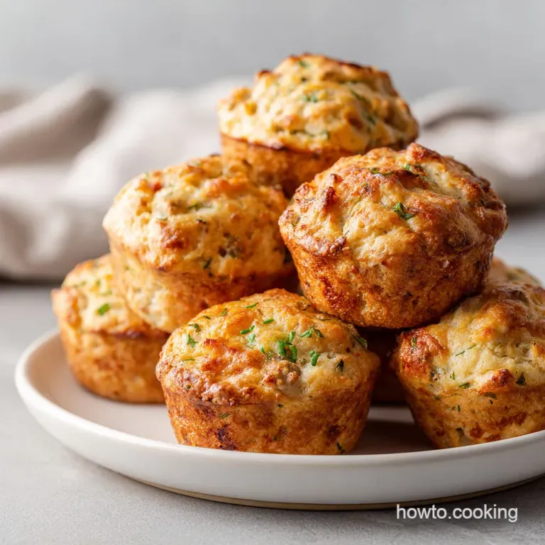 Sausage Bisquick Muffins: Savory and Cheesy