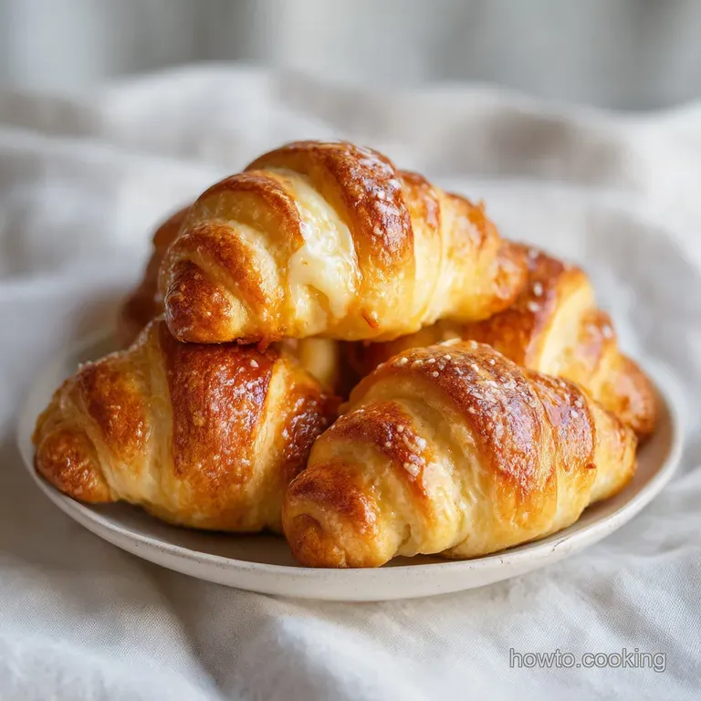 Arranged crescents on a rustic wooden board, topped with fresh parsley and a sprinkle of red pepper flakes.