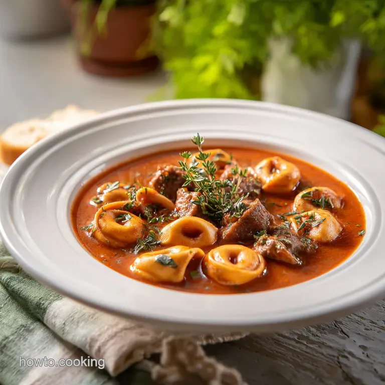 Sausage Tortellini Soup: Creamy & Wholesome