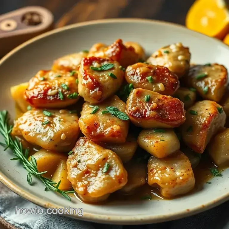 Sautéed Chicken of the Woods with Garlic