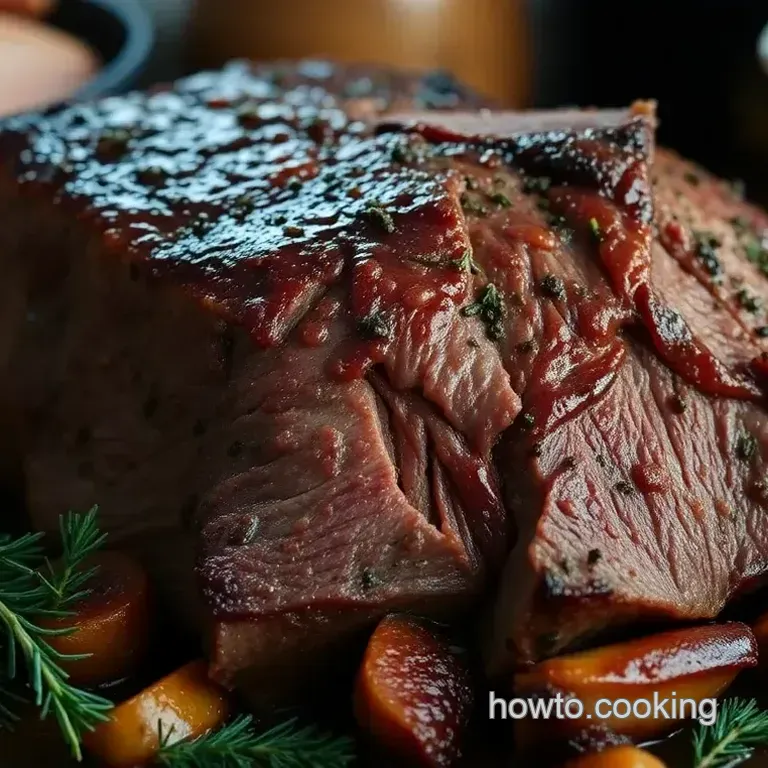 Savory Slow-Cooked Venison Roast: Easy Crock Pot Delight