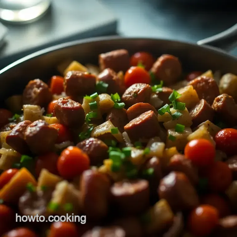 Savory Tennessee Pride Sausage Skillet presentation